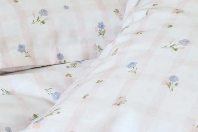 Parure Satin de Coton 140x200 - Fleurs Sauvages