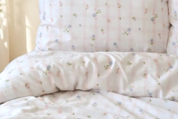 Parure Satin de Coton 140x200 - Fleurs Sauvages