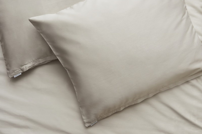 Cotton Satin Beige Duvet Set 200x200cm - 2