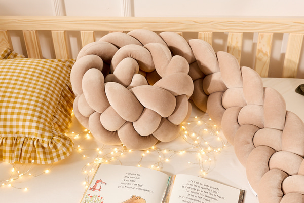 Cappuccino Bed Bumper - 4 Ropes