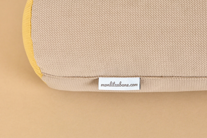 Beige Pencil Cushion