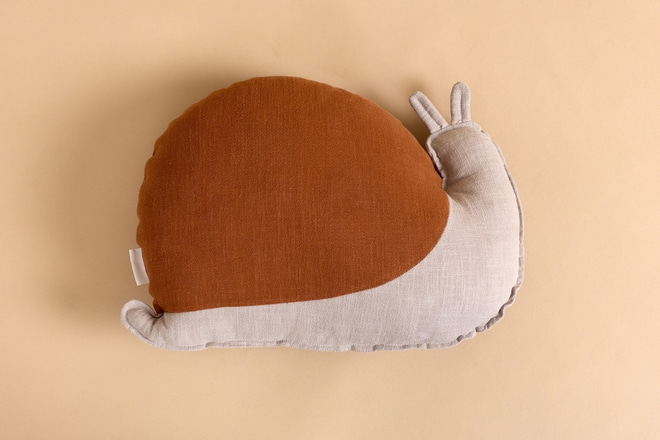 Cuscino Lumaca in Lino