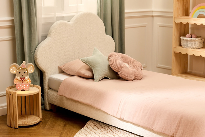 Cama Nube Bouclé 90X190 cm - Coconut Milk - 3