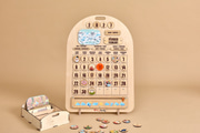 Calendario Montessori de Madera Francés-Inglés - 1