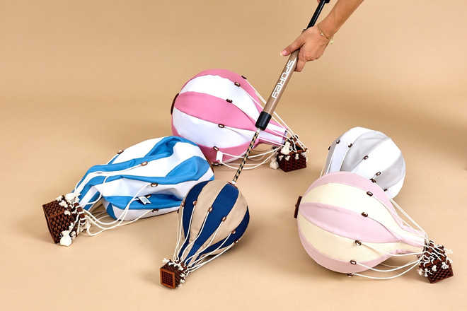 Mongolfiera Beige & Bianca - 4