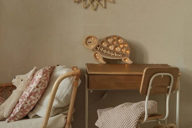Lampada LED Tartaruga Cappuccino - Little Lights - 2
