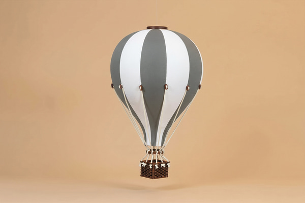 Dark Grey Hot Air Balloon - 11