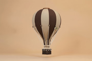 Braun & Beige Heißluftballon - 1