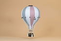 Montgolfière Rose, Gris & Blanc - 1