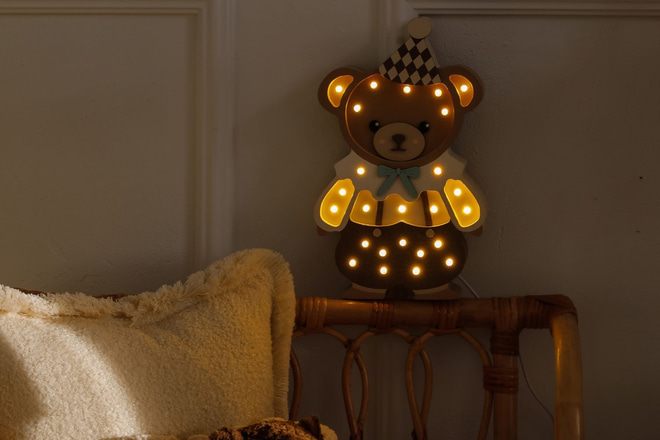 LED-lampa Björnen Théo – Little Lights - 11