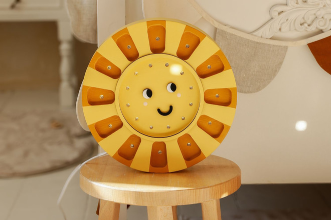 Lampa LED Retro Slunce – Little Lights - 7