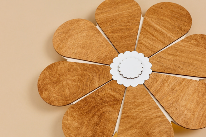 Daisy Wall Lamp - Vintage - 4