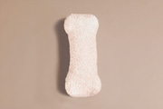 Coussin Lettre I - Bouclé Vanille - 1