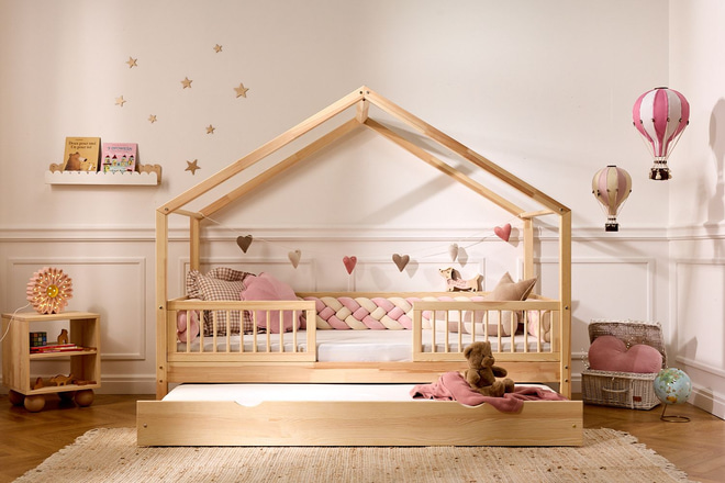 Posteľ domček DP Premium 20cm 90x190 cm - 6