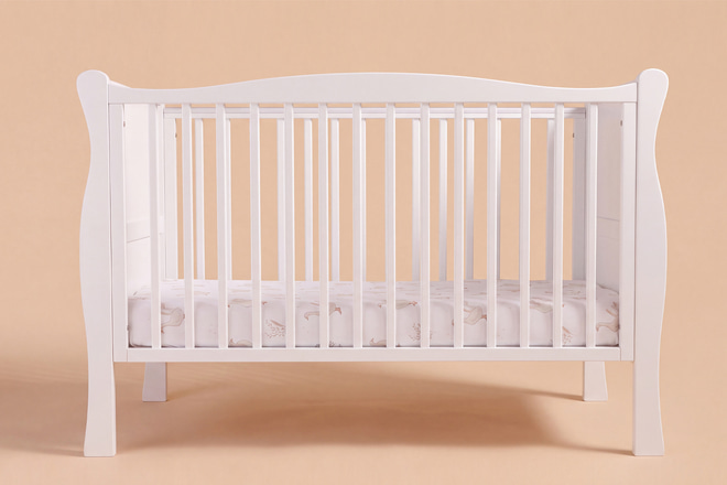 Lit Bébé Évolutif Stella 70x140 cm - Blanc - 14