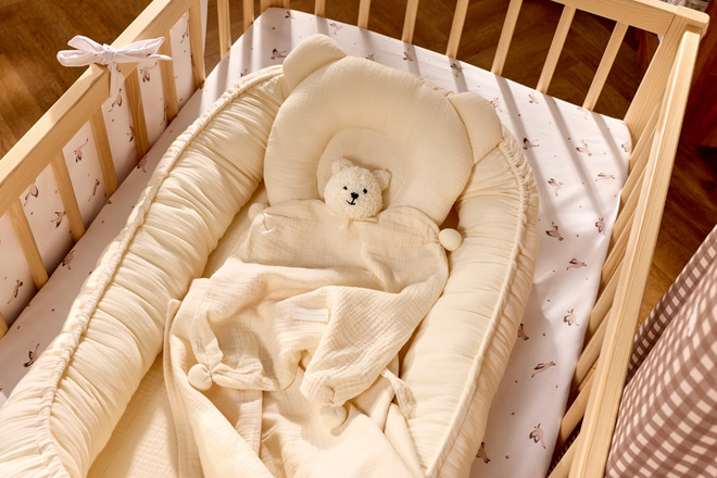 Lit Bébé Vera 60x120 cm - Naturel - 5