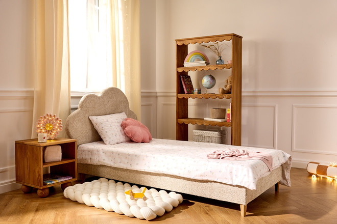 Sengesæt i bomuldssatin 200x200 - Vilde blomster - 5