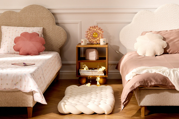 Matelas de Sol Tressé Nid d'Abeille - Crème - 2