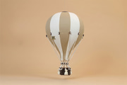 Beige & White Hot Air Balloon - 1