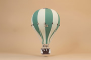 Globo Aerostático Verde y Crudo - 1