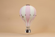 Montgolfière Rose Clair & Écru - 1