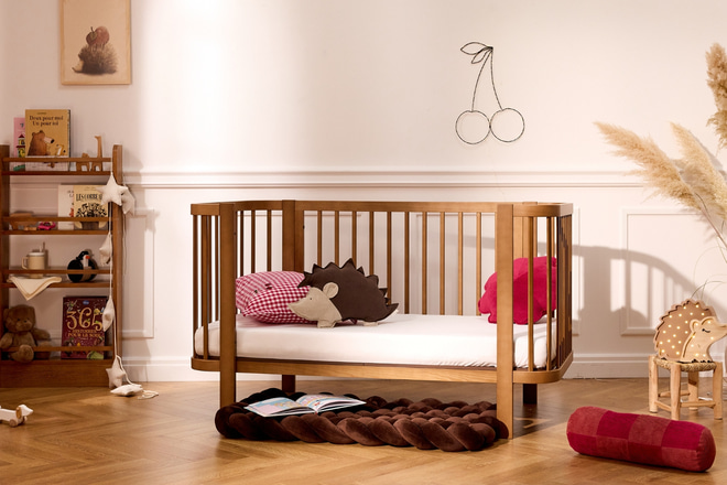 Lit bébé Claire 70x140 cm - Vintage - 7
