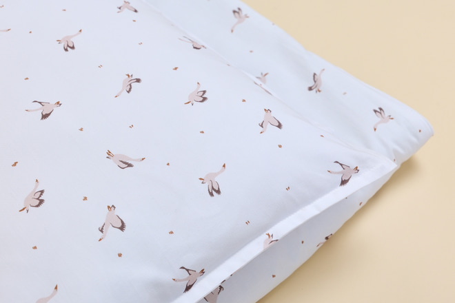Conjunto de Edredão e Almofada em Algodão XL 120x160 com Enchimento - Goose - 1