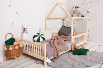 Lit Cabane BH 90x190 : Lit Enfant - Monlitcabane