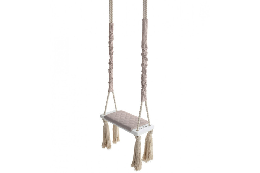 Wood Swing Soft Pink