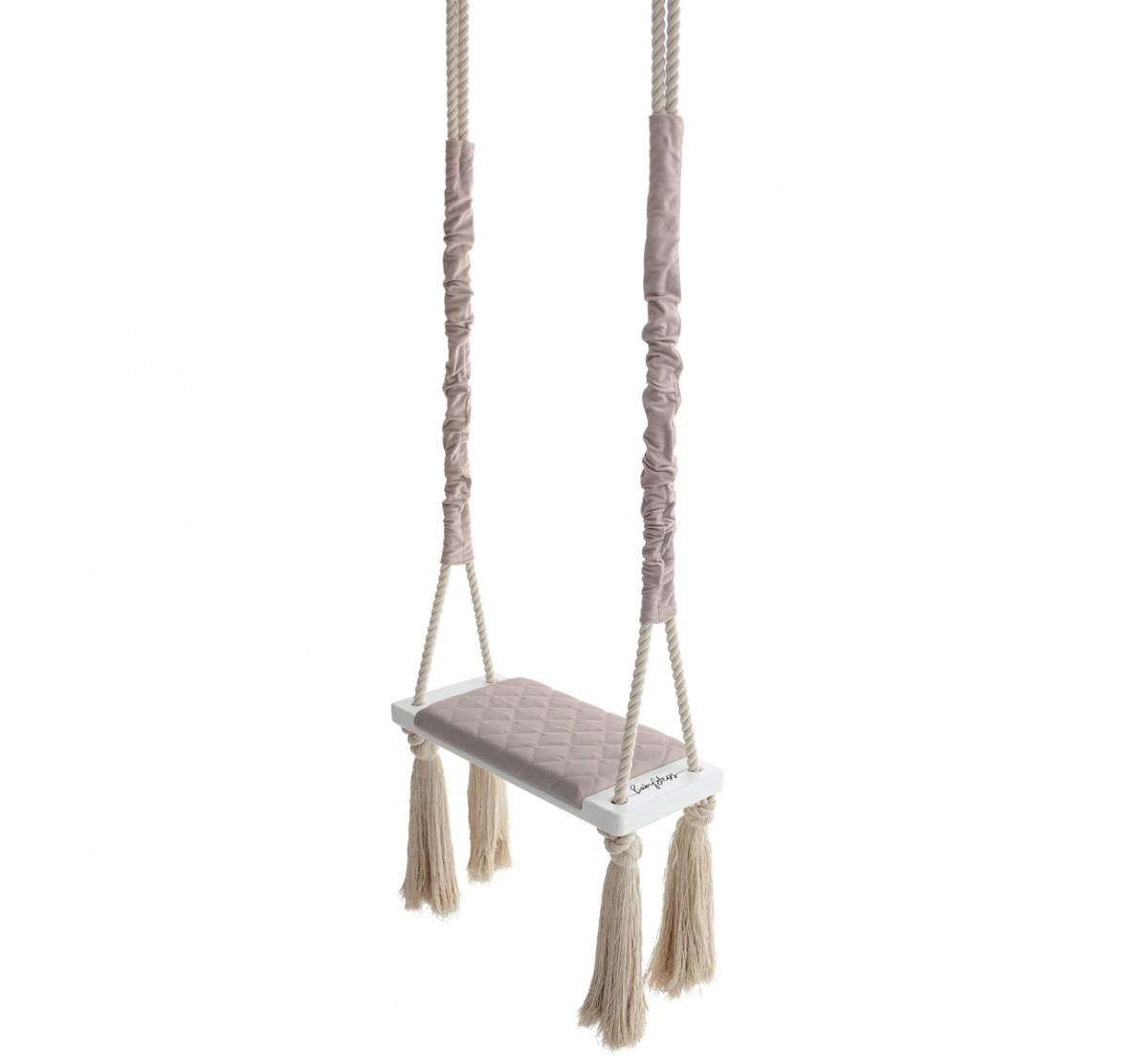 Light Pink Wood Swing