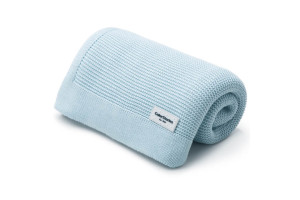 Water Blue Bamboo Blanket