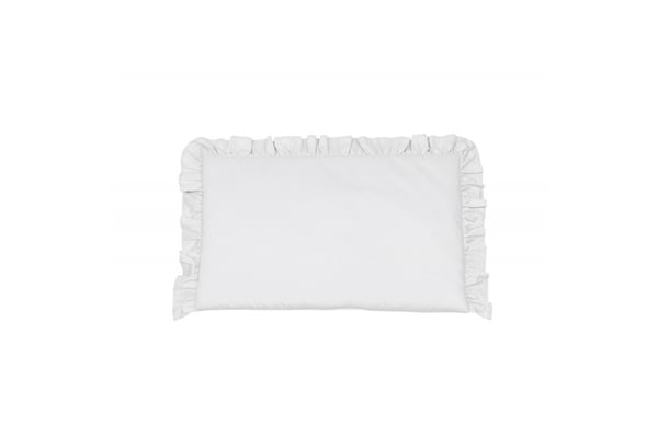 Housse de Couette Gris Clair avec Volants 100x135
