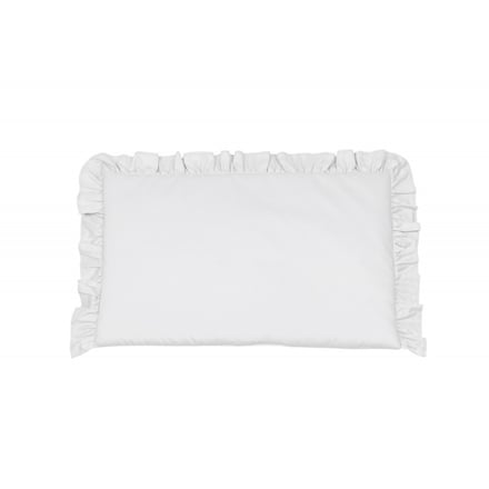 Light Grey Duvet With Ruffles 100x135