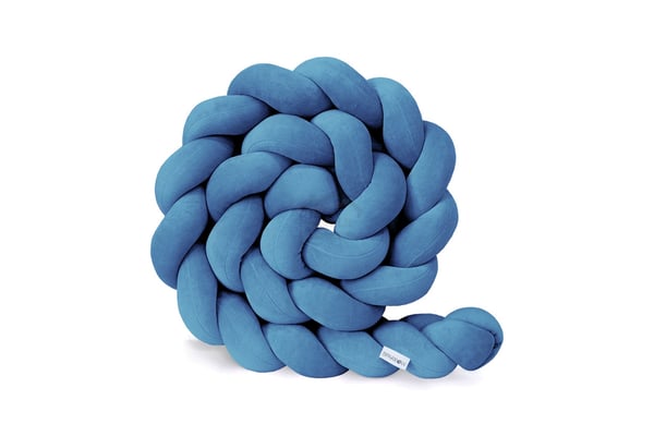 Protector cama 3 cabos - Petrol Blue