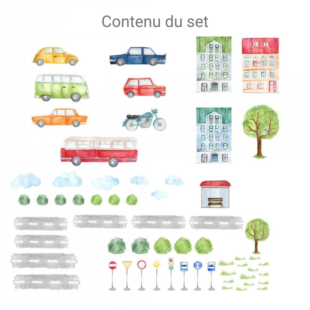 Set Villes et Voiture