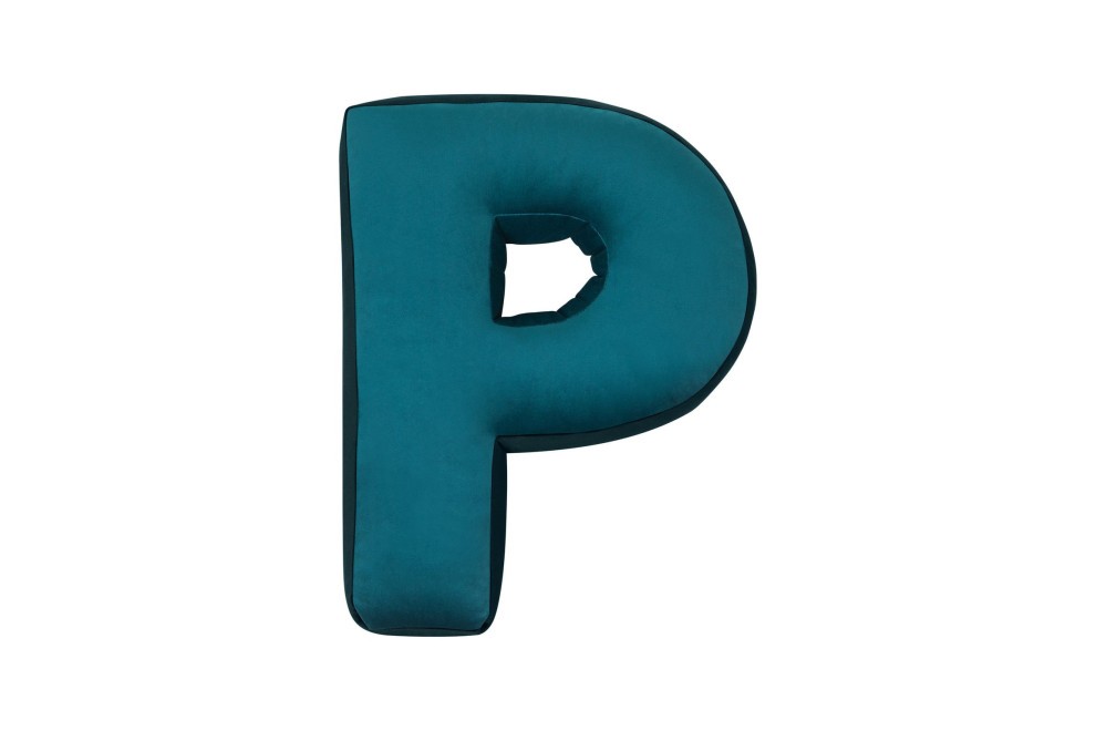 P - Petrolblau