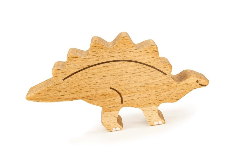 Dinossauro em madeira