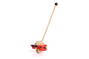 Jouet en bois - Push Toy Ladybird