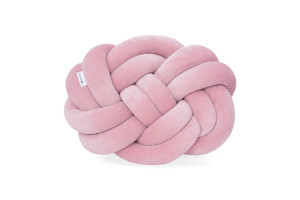Coussin Noeud Vieux Rose
