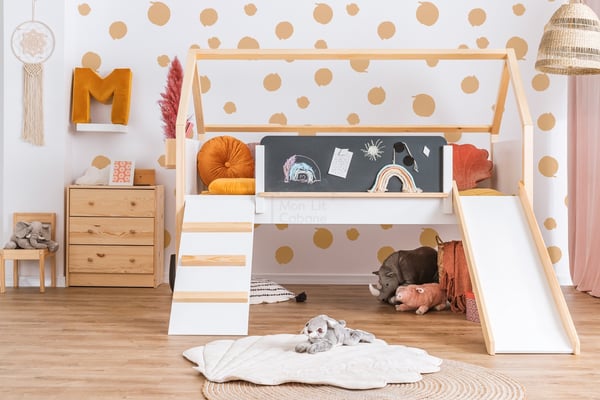 Cama Casita Tobogán 90x190