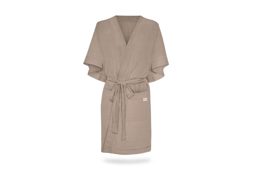 Kimono em Linho - Rainy Day