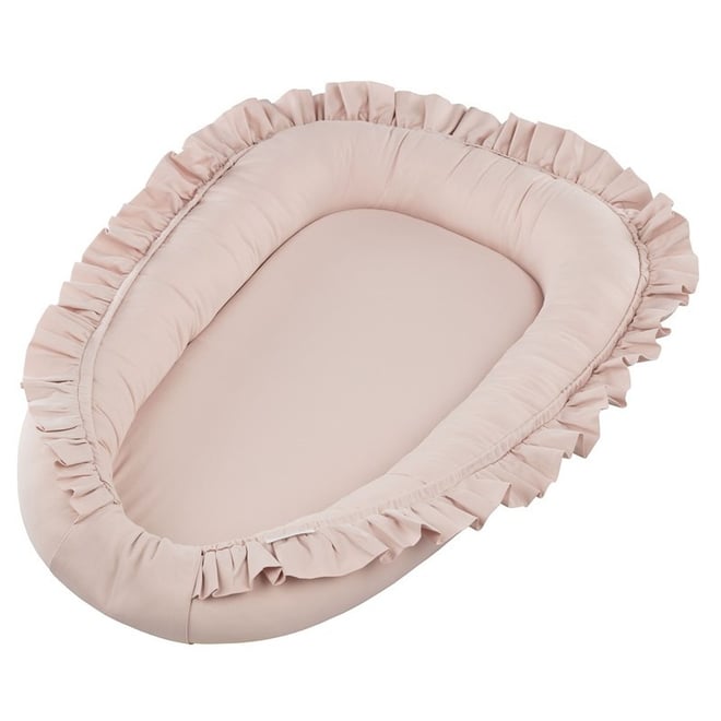 Powder Pink Ruffles Bed Reducer