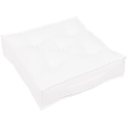 Puff Quadrato Bianco