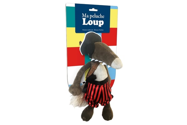 La peluche Loup Pirate
