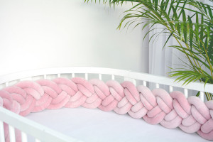 Vintage Pink Braided Bed Reducer