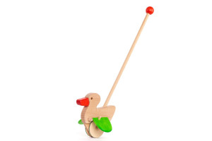 Jouet en bois - Push Toy Canard