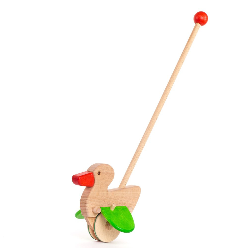 Jouet en bois - Push Toy Canard