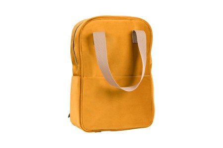 Rucksack Samt Gelb