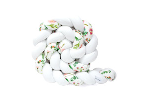 Wild Flowers Bed Bumper - 3 Ropes
