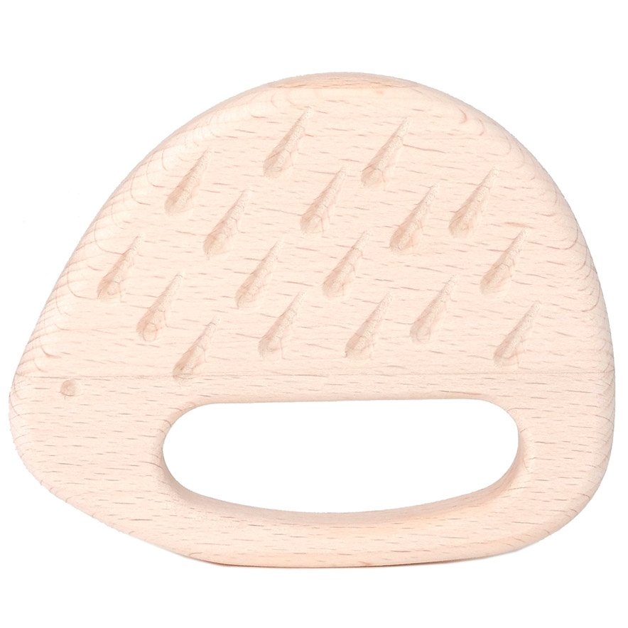 Wooden Hedgehog Teether